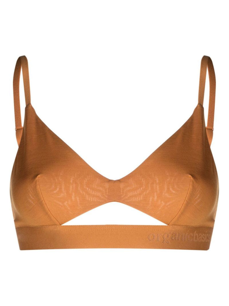 Orange Tencel Lite Soft-cup Bra