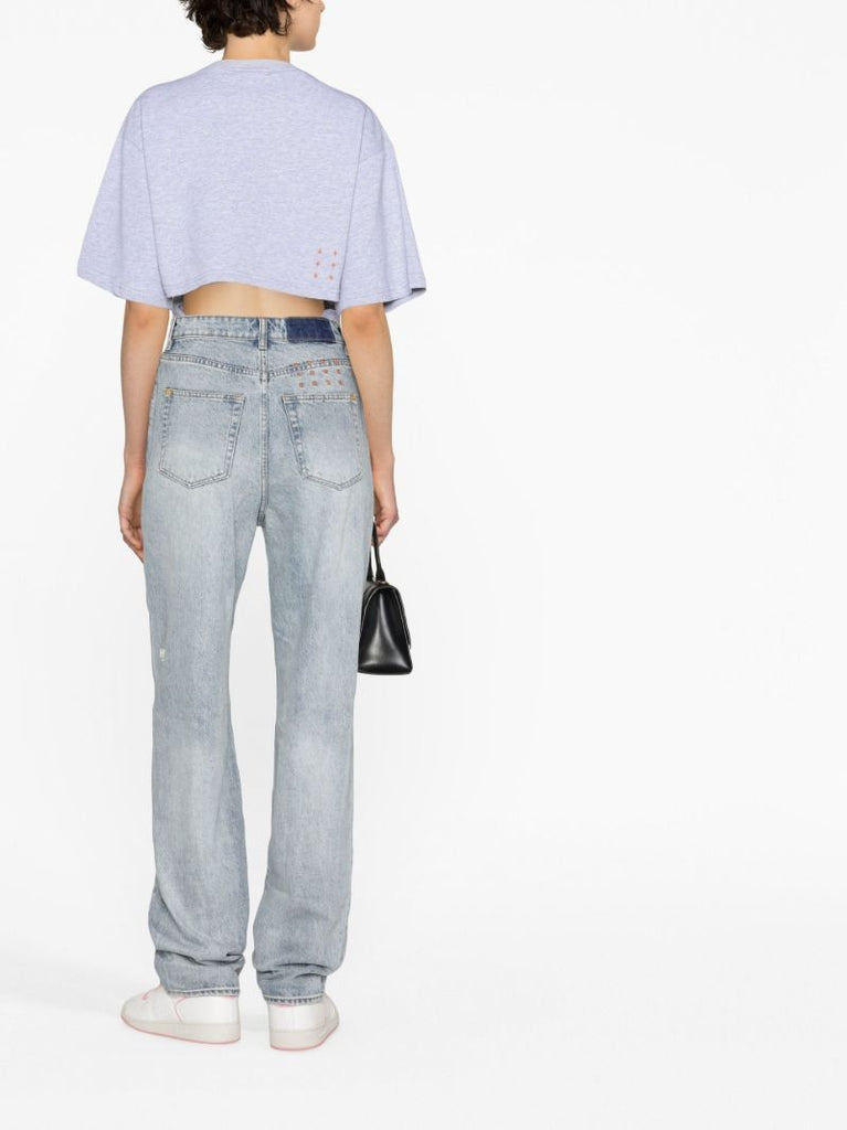 X P.e Nation Blue Playback Straight-leg Jeans