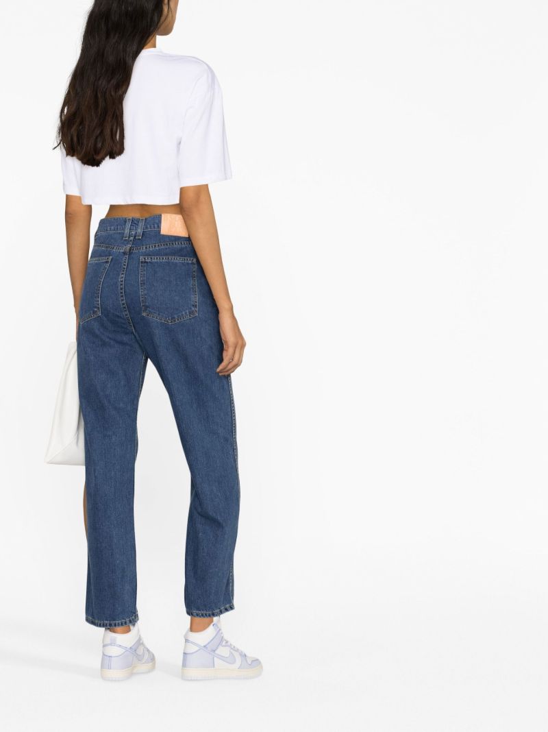 Blue Plein Straight-leg Jeans