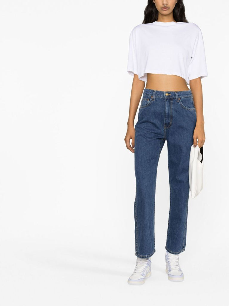 Blue Plein Straight-leg Jeans