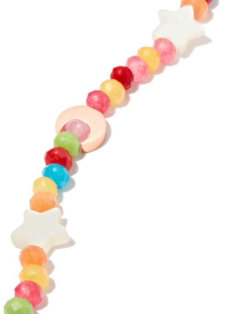 14kt Rose Gold Pearl Beaded Bracelet