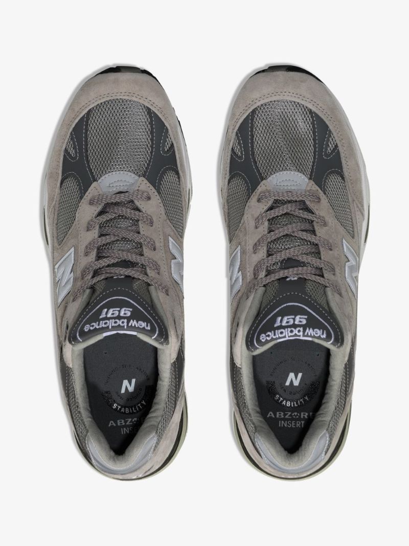 Grey 991 Low-top Sneakers