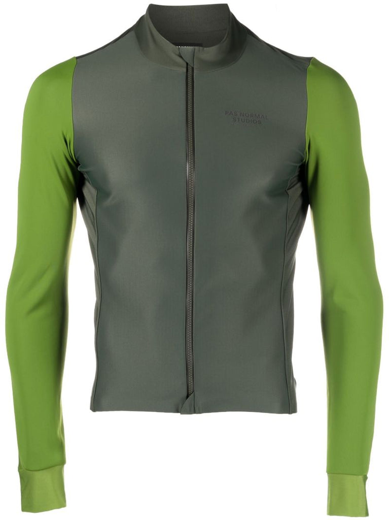 Green Mechanism Thermal Cycling Jersey Top