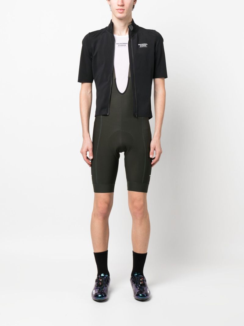 Green Essential Thermal Cycling Bib Shorts