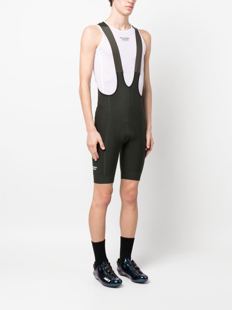 Green Essential Thermal Cycling Bib Shorts