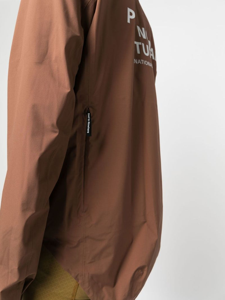 Brown Essential Shield Cycling Jacket
