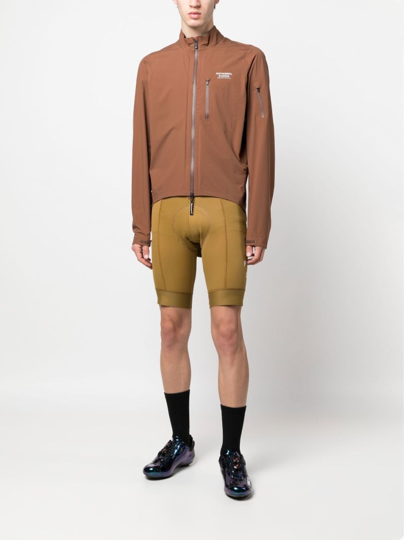 Brown Essential Shield Cycling Jacket