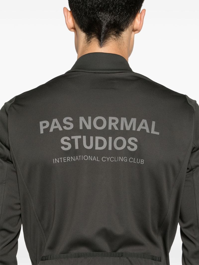 Black Logo Stamp Polartec Power ShieldÃ_x0082_Â® Pro Performance Jacket