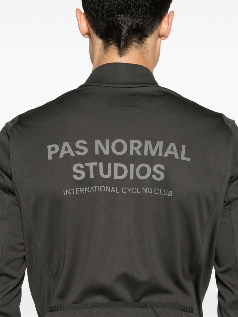 Black Logo Stamp Polartec Power ShieldÃ_x0082_Â® Pro Performance Jacket
