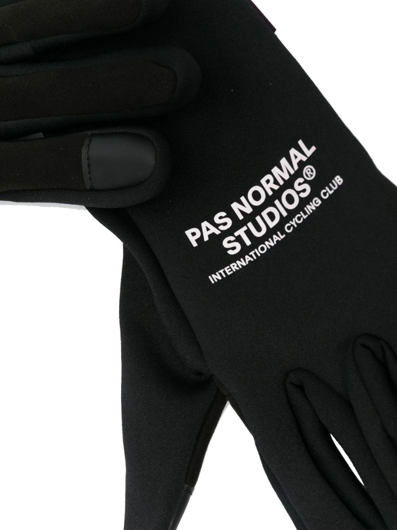 Black Transition Cycling Gloves