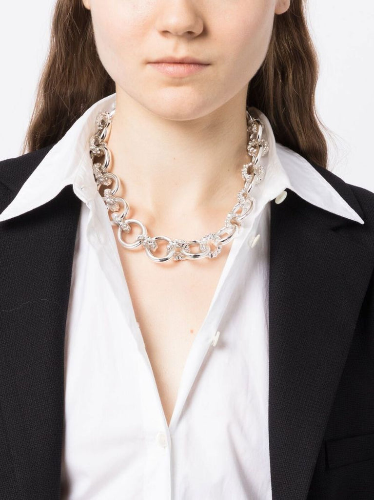 Silver-plated No.15020 Chain Necklace