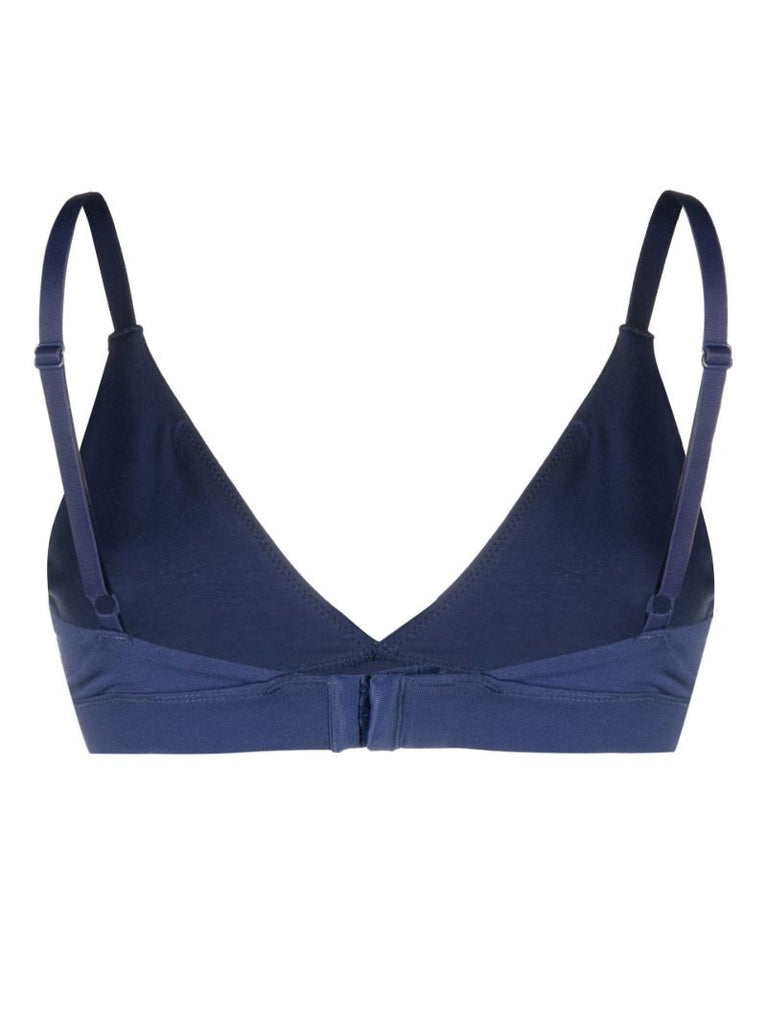 Blue Triangle Bra Set