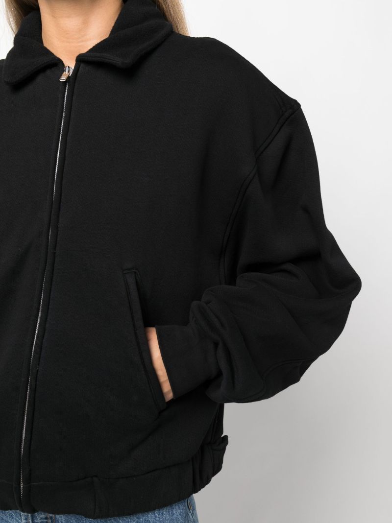 Black Workwear Bomber Jacket