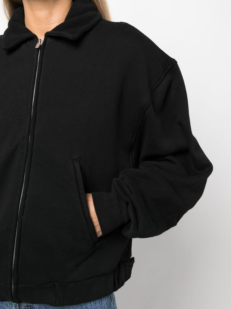 Black Workwear Bomber Jacket