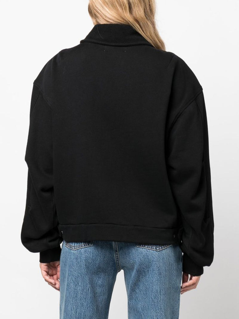 Black Workwear Bomber Jacket