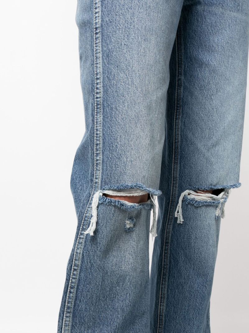 Blue Ã¢â_x0082_¬Ë_x009c_90s High Waist Straight-leg Jeans