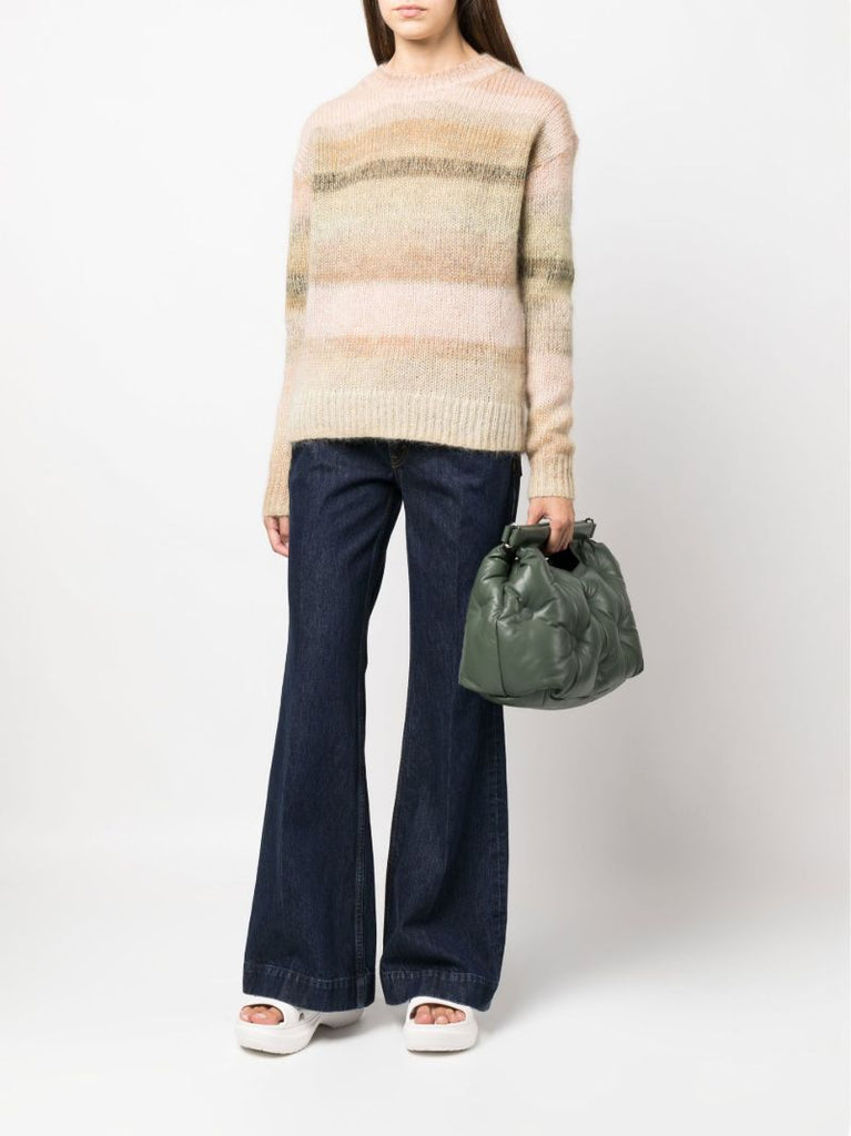 Blue Ã¢â_x0082_¬Ë_x009c_70s Low-rise Flared Jeans