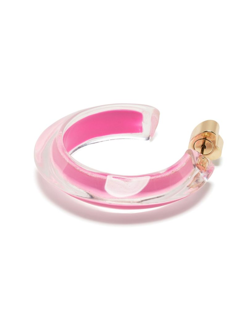 Gold-plated Jelly Small Hoop Earrings