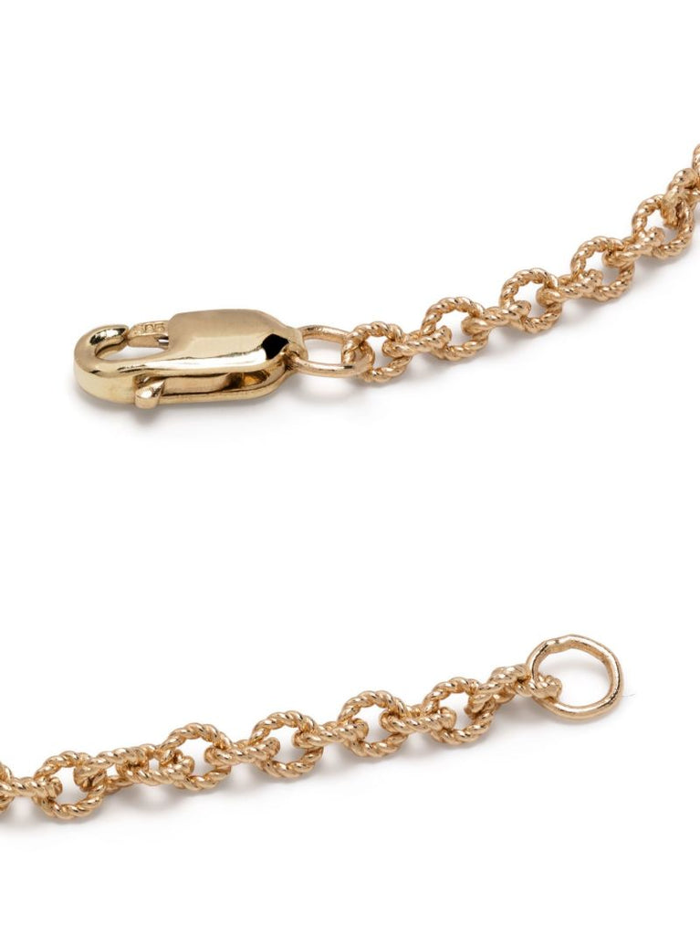14k Yellow Gold Forever & Ever Diamond Necklace