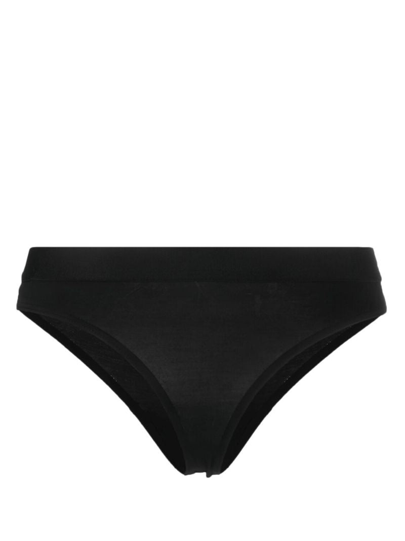 Black Lite Thong Set