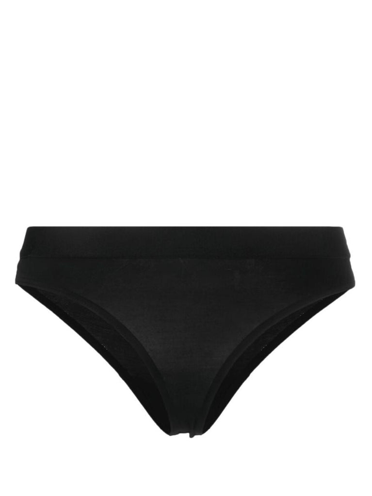 Black Lite Thong Set