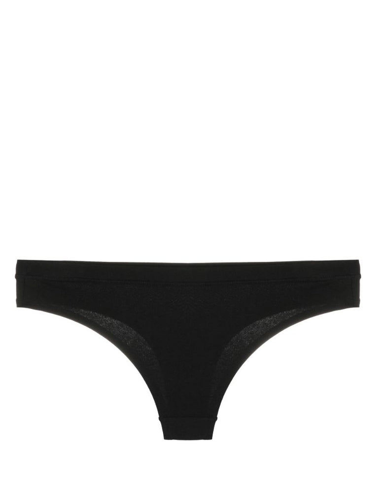 Black Hipster Briefs Set