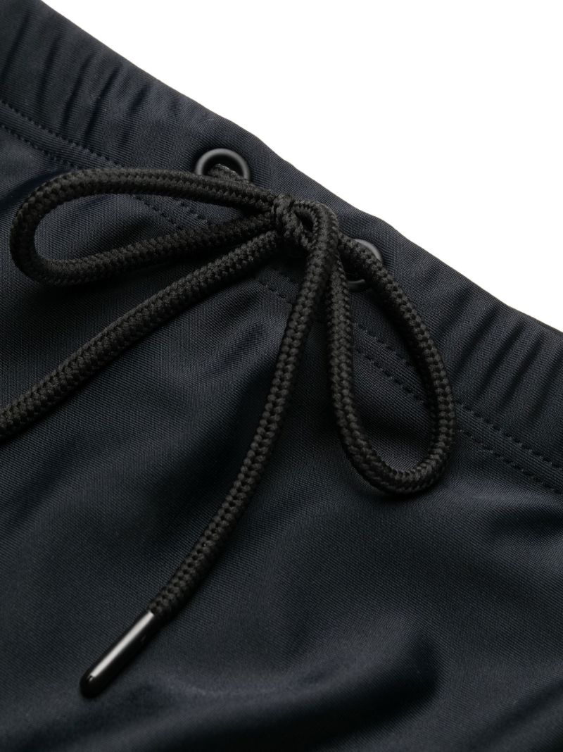 Black Drawstring Swim Briefs