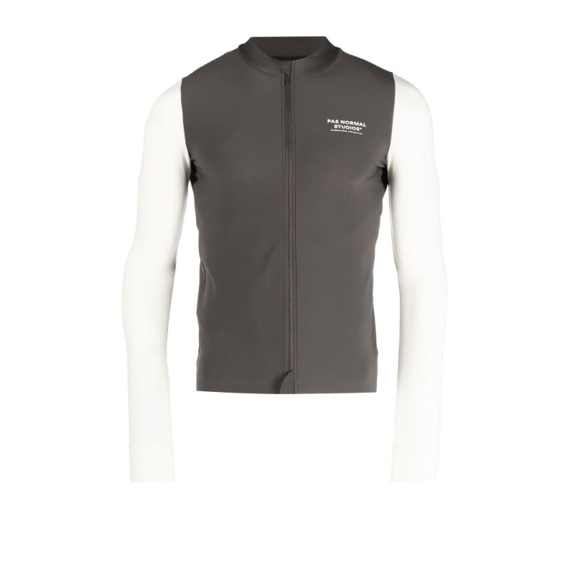 Black Mechanism Cycling Jersey Top