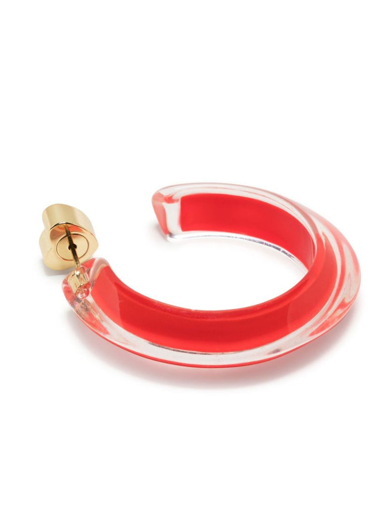 Gold-plated Jelly Small Hoop Earrings