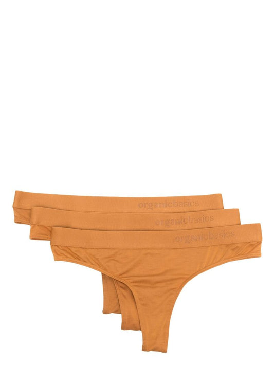 Brown Lite Tanga Thong Set