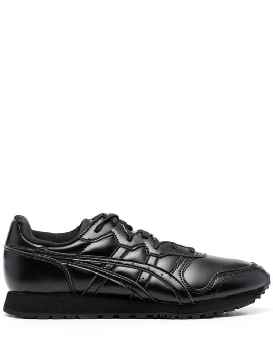 Black X Asics Low-top Leather Sneakers