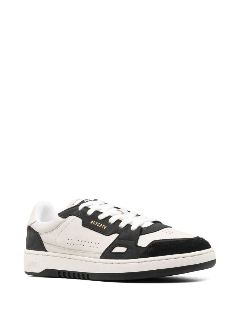 White Dice Lo Panelled Sneakers