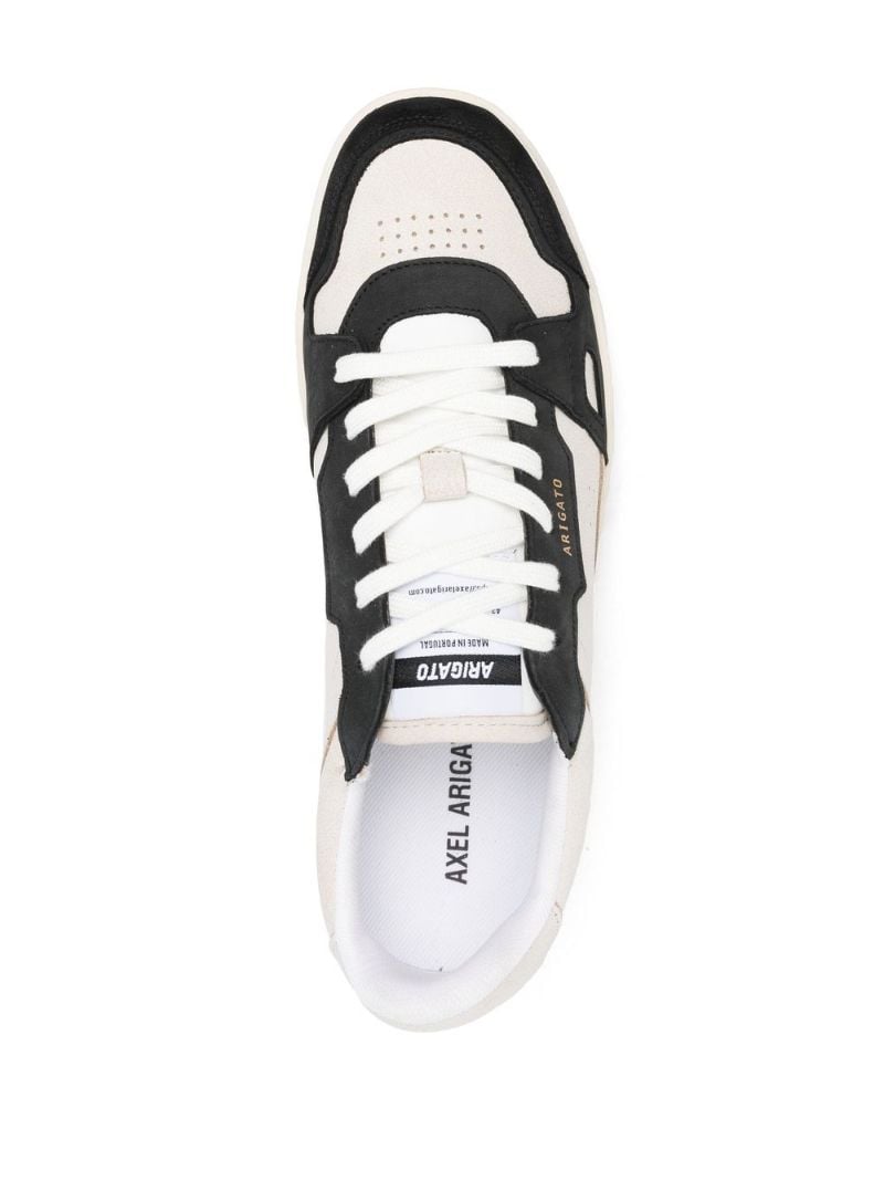 White Dice Lo Panelled Sneakers
