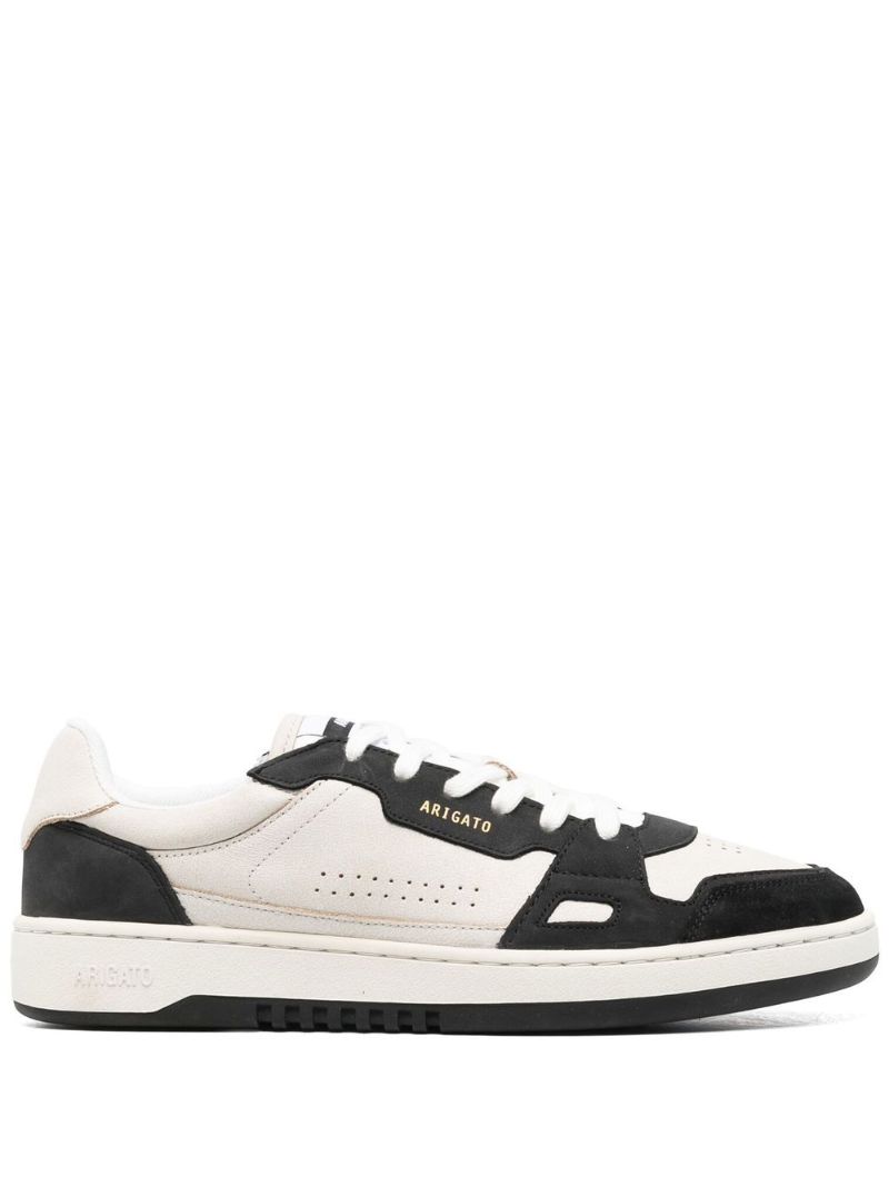 White Dice Lo Panelled Sneakers