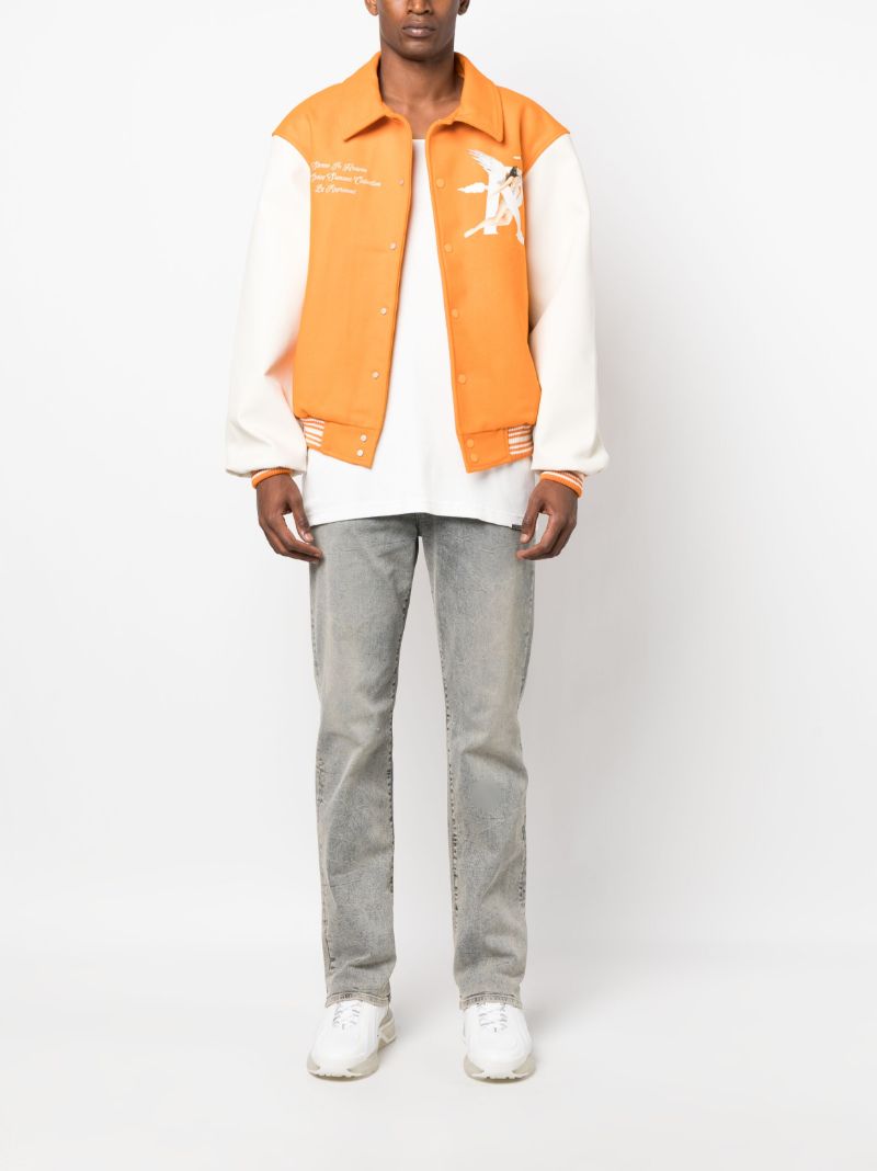 Grey Baggy Straight-leg Jeans