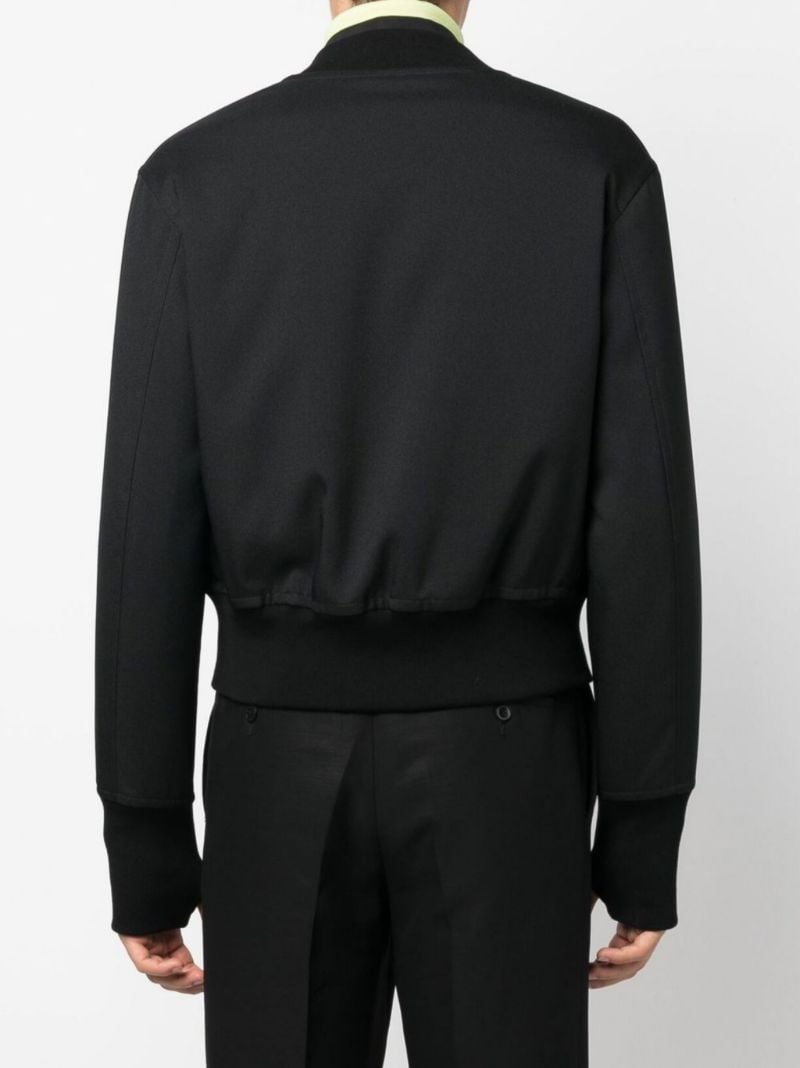 Black Bomber Jacket