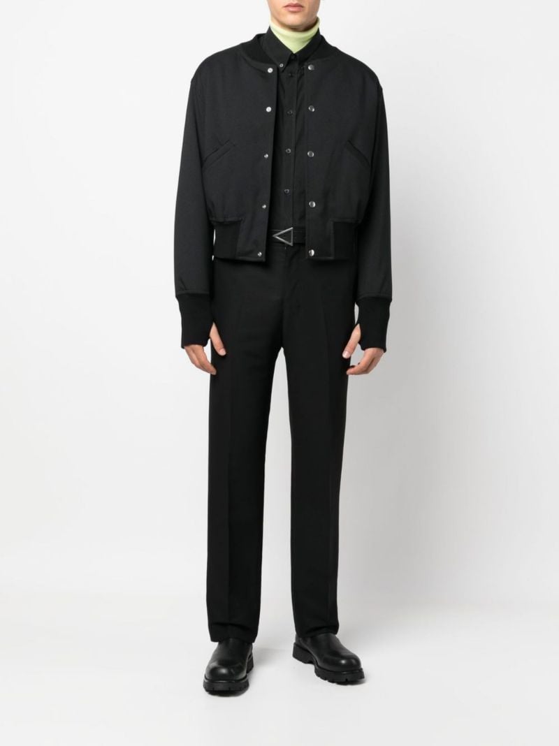 Black Bomber Jacket