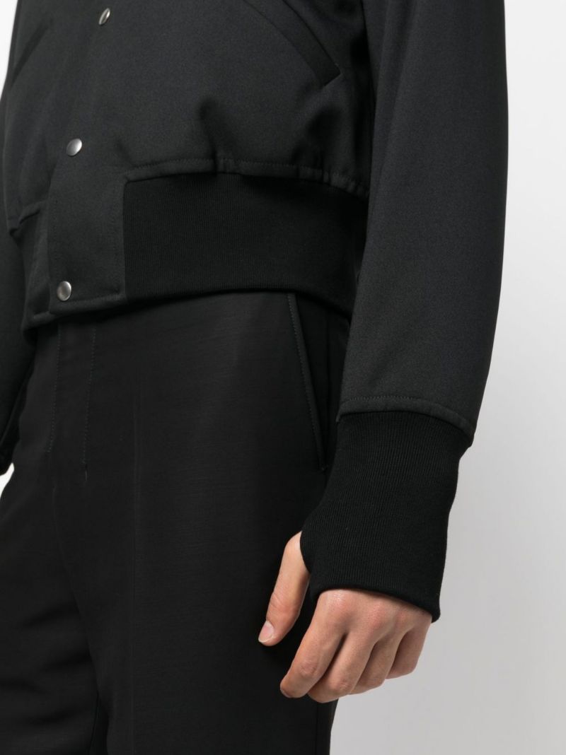 Black Bomber Jacket