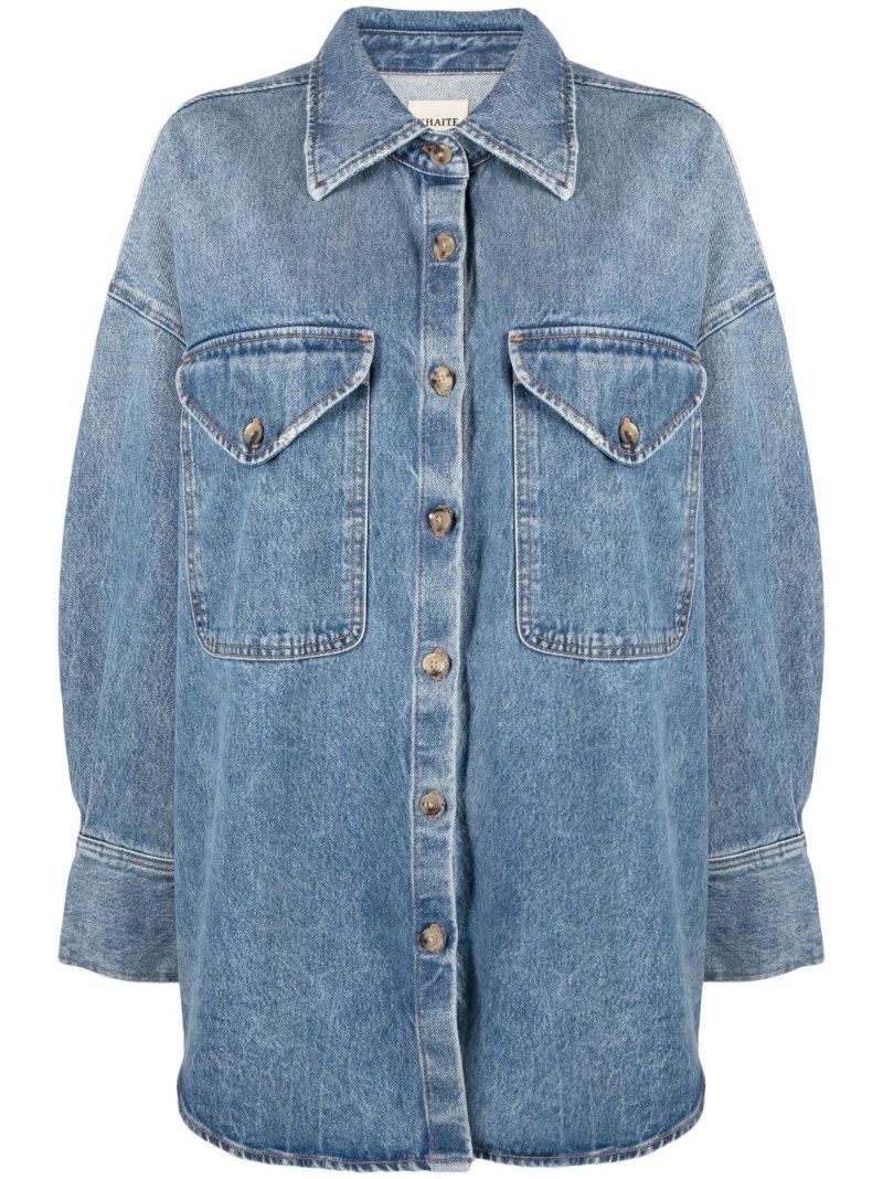 Blue Birdie Denim Shirt
