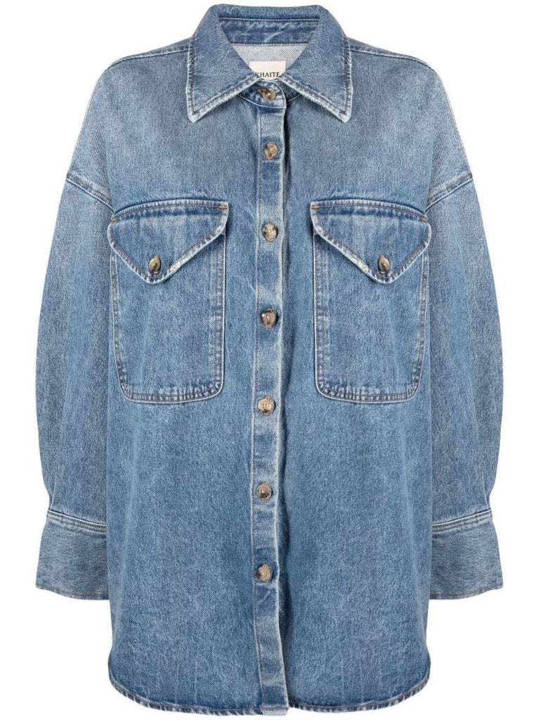 Blue Birdie Denim Shirt