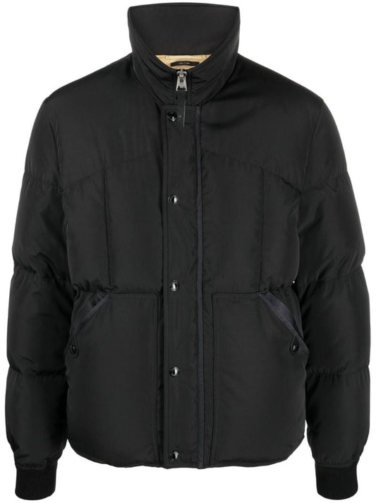 Black Down Insulated Puffer Back