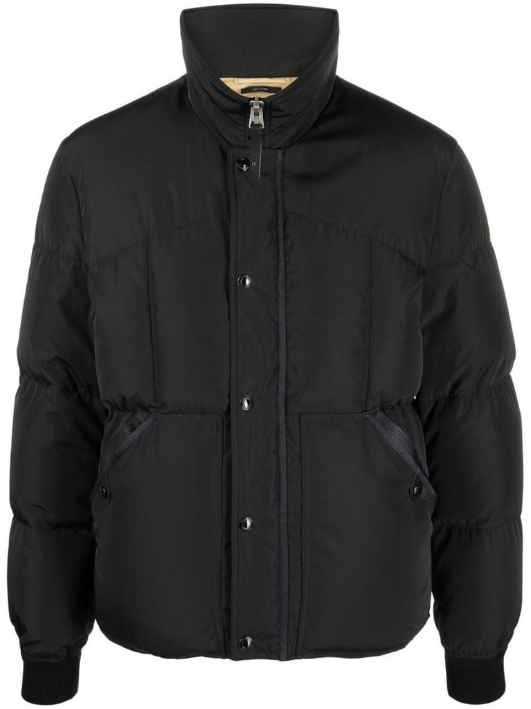 Black Down Insulated Puffer Back