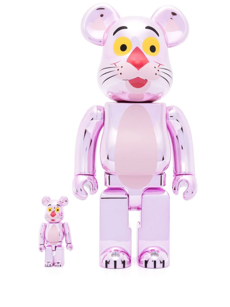 Pink Be@rbrick Pink Panther 100% and 400% Set