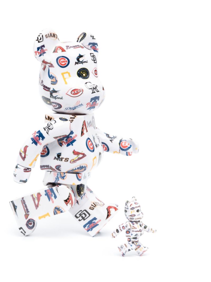 X Mlb National League White Be@rbrick Set