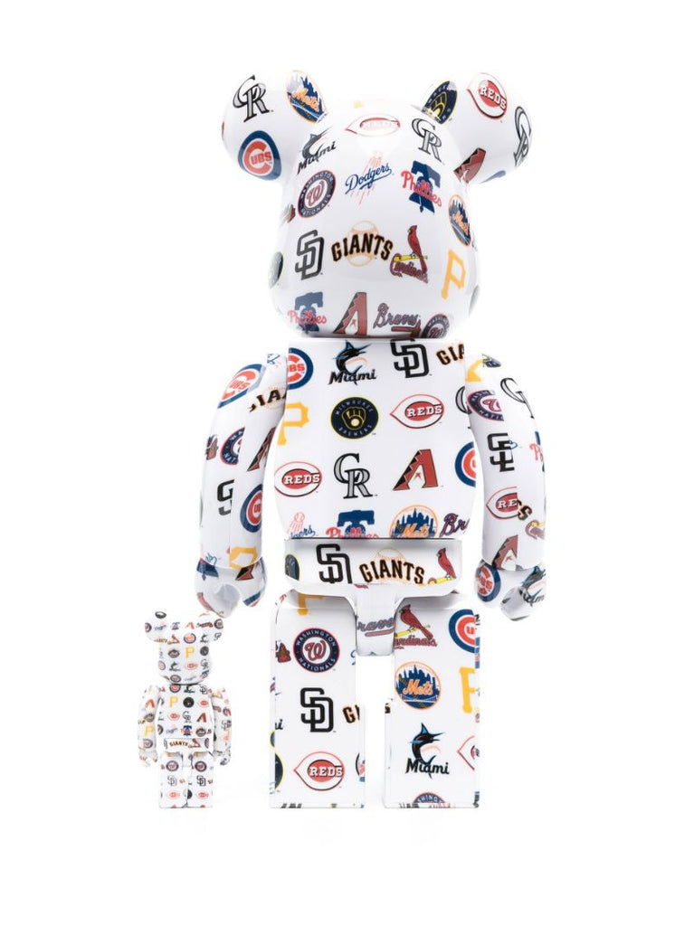 X Mlb National League White Be@rbrick Set