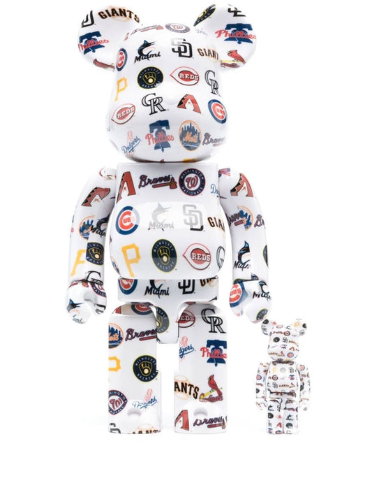 X Mlb National League White Be@rbrick Set