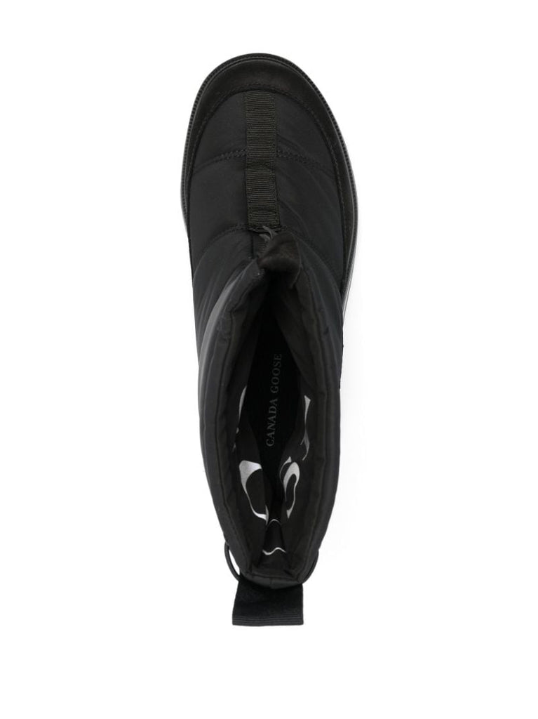 Black Crofton Puffer Boots