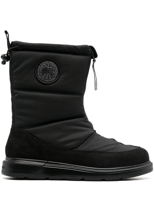 Black Crofton Puffer Boots