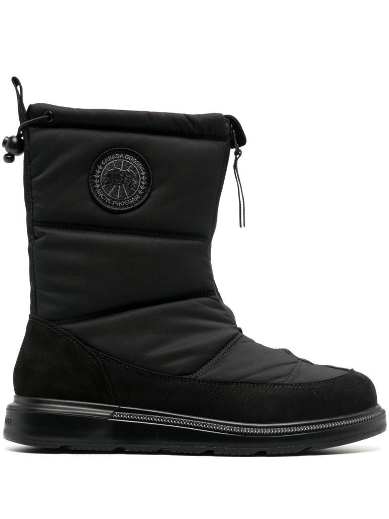 Black Crofton Puffer Boots