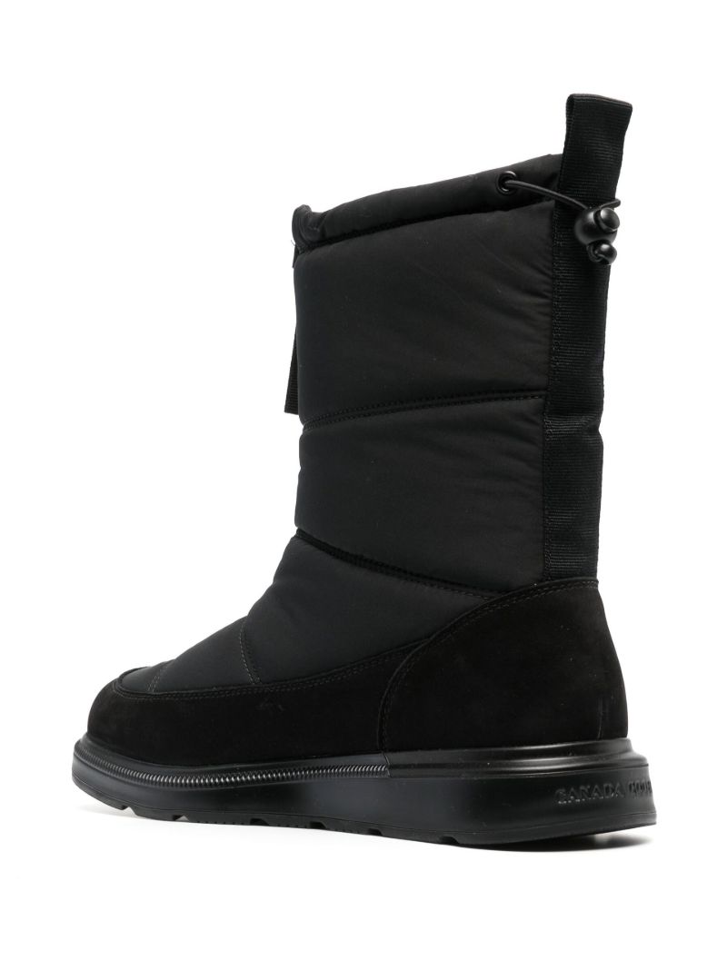 Black Crofton Puffer Boots